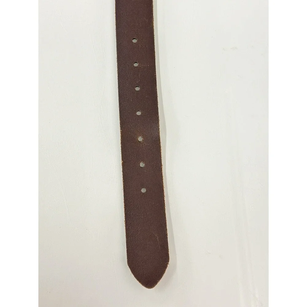 MEN'S LEVI'S Broun GENUINE LEATHER Belt size 44/110cm #11LV02HO